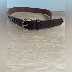 Frye Brown Leather Belt